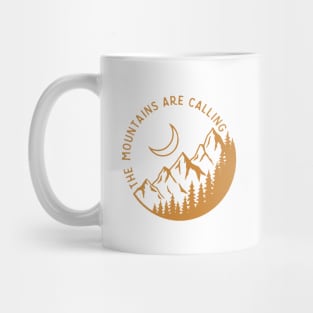 The Mountains Are Calling Mug